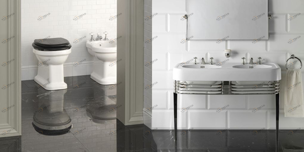 Консоль под двойную раковину напольная DEWIDEBLUESCR Devon Devon BLUES CONSOLE Devon&Devon