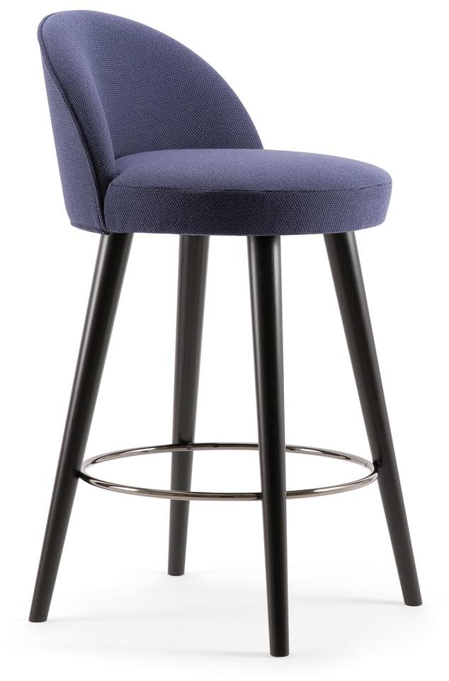 Tirolo Табурет из ткани со спинкой и подставкой для ног Ginger 060 sg - Вид №1