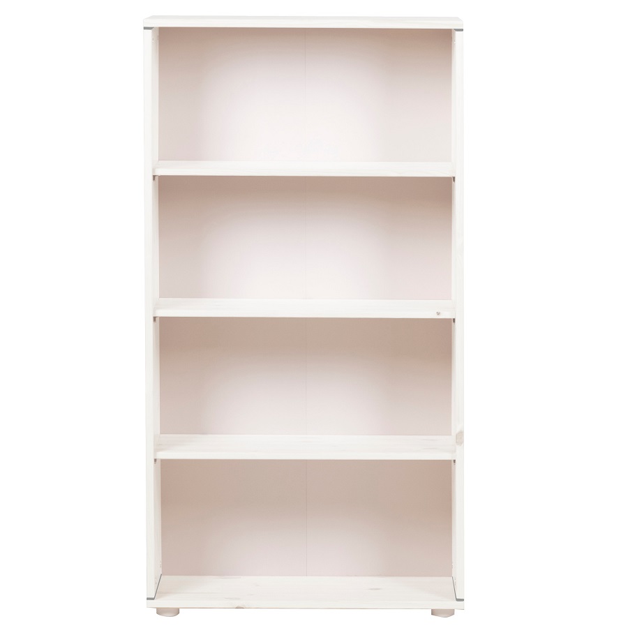 Стеллаж Flexa Classic storage с 3 полками, белый искусственно состаренный/серый 812450129 - Вид №1