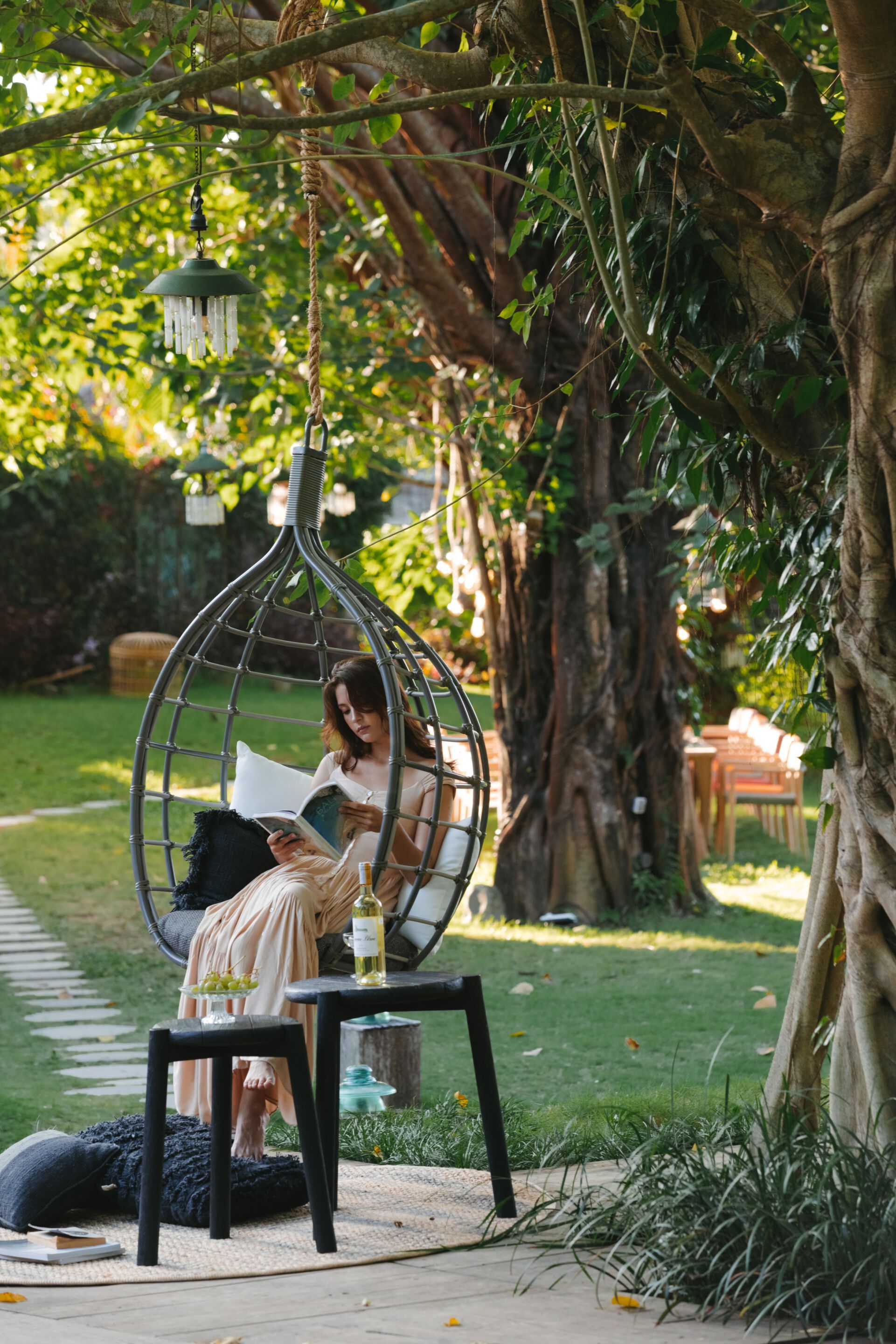 Высокий садовый стол из тикового дерева cbdesign Lem ARCH-00138080 - Вид №5