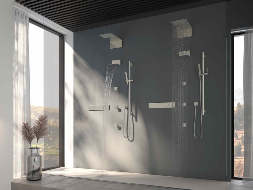 Термостатический набор для душа с душем Rubinetterie Treemme W-TOUCH RWIT 1BE4 / 2847 / 3B47 / RTBR / RTGA ARCH-00005023