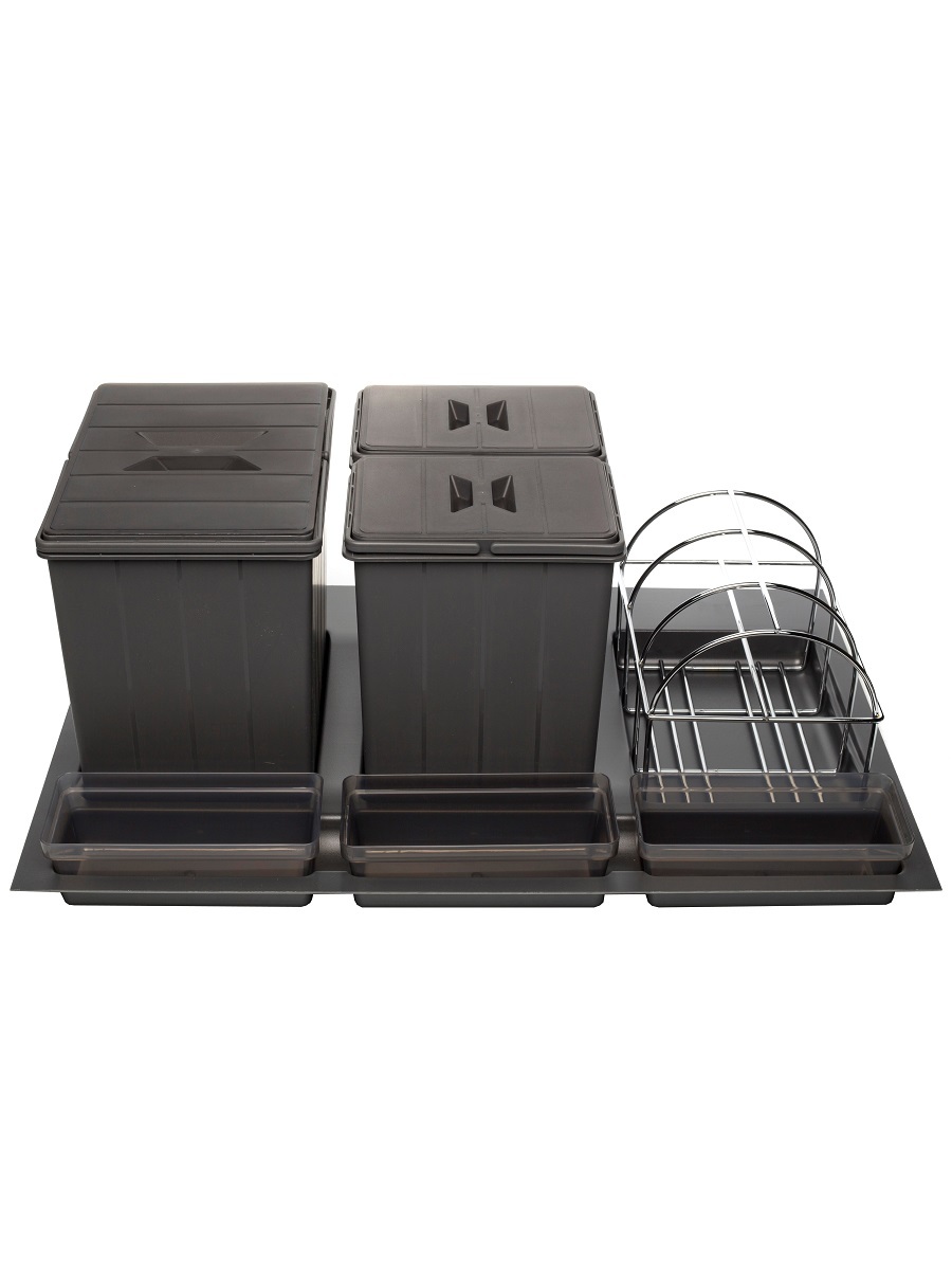 Система сортировки мусора Omega Duet 800/31 Anthracite NAVAKO 10113