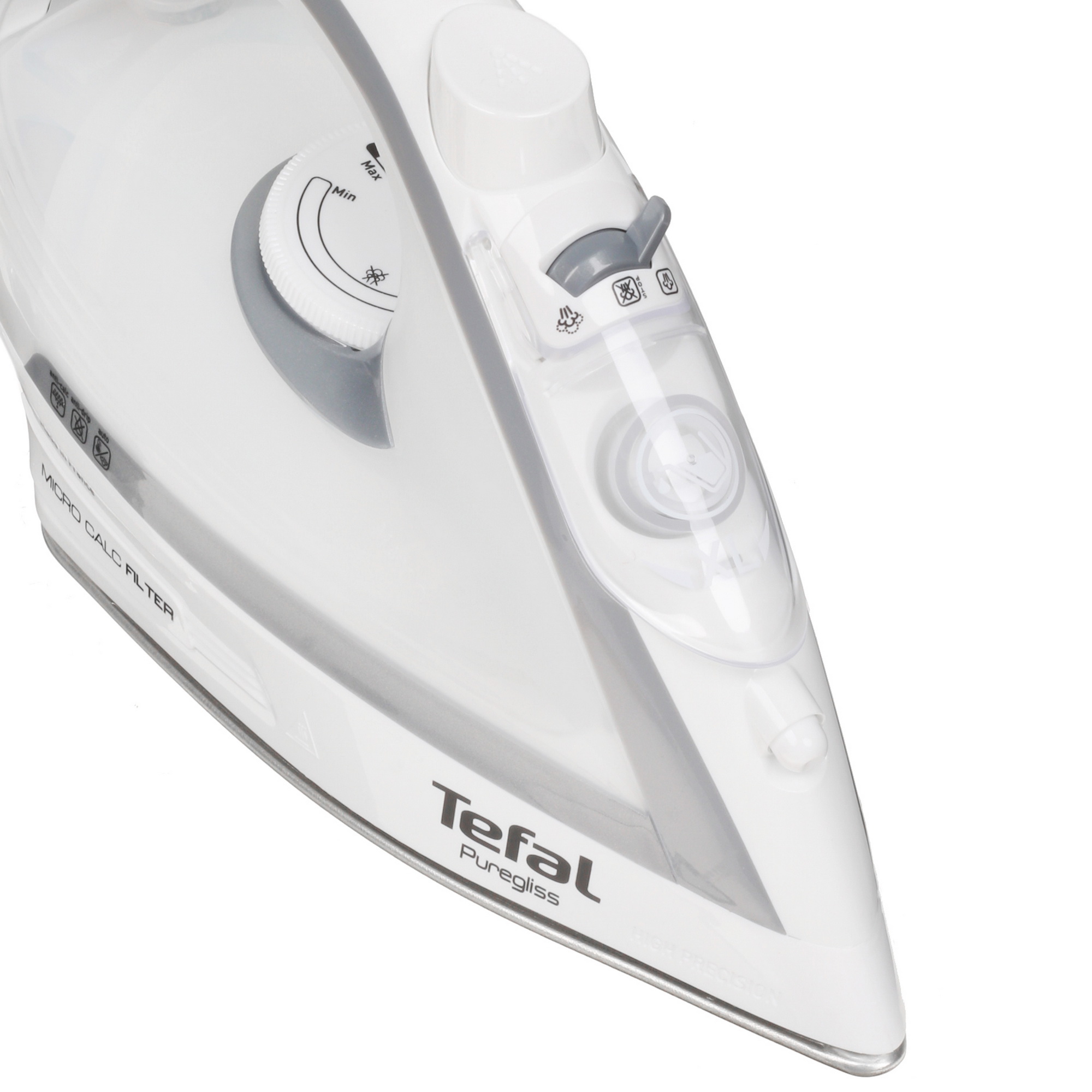 5410378 Утюг Tefal Puregliss FV8043E0 белый STDN-0074587 - Вид №4