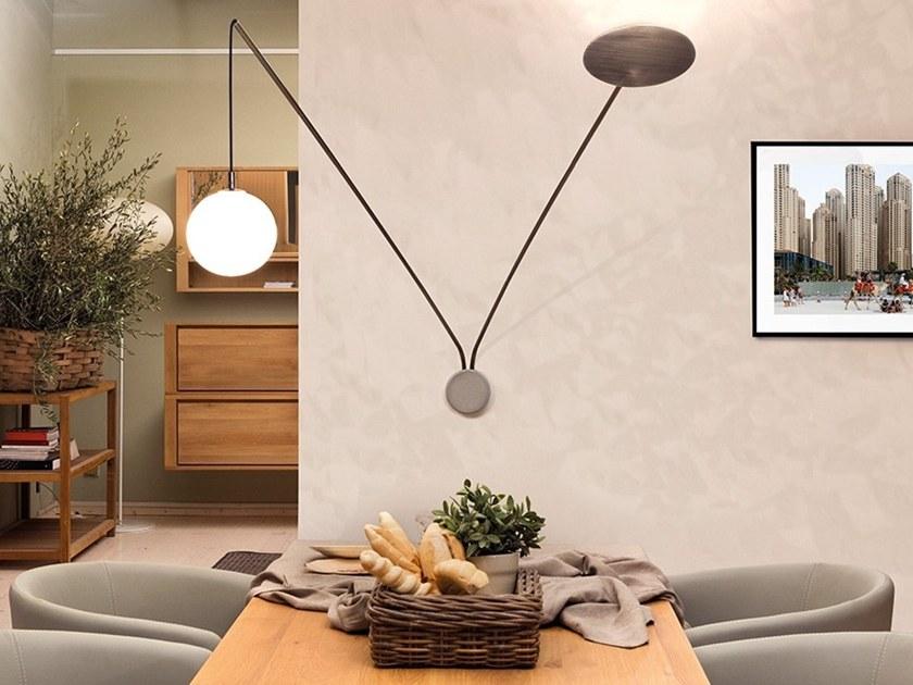 Cangini & Tucci Настенный светильник из латуни с прямым и отраженным светом Inti sun-id-1425948 - Вид №1