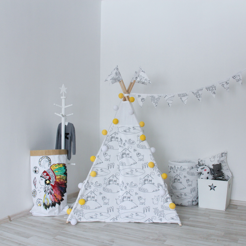 Гирлянда из флажков Painter VAMVIGVAM PAINTER 282220 Белый Santreyd - Вид №4