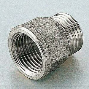 Переходник НВ 1/2"х1" никель TIEMME