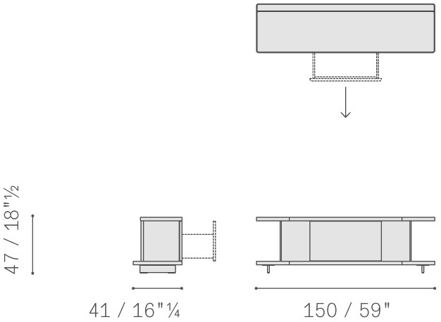 Poltrona Frau Модульный тканевый диван La collezione - divani e poltrone sun-id-1451549 - Вид №30