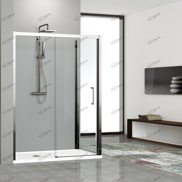 Душевой уголок 100x70 KUADRA 2P+F Novellini KUADRA KUAD2P96S1KKUADF661KKUAD2P96D1KKUADF661K