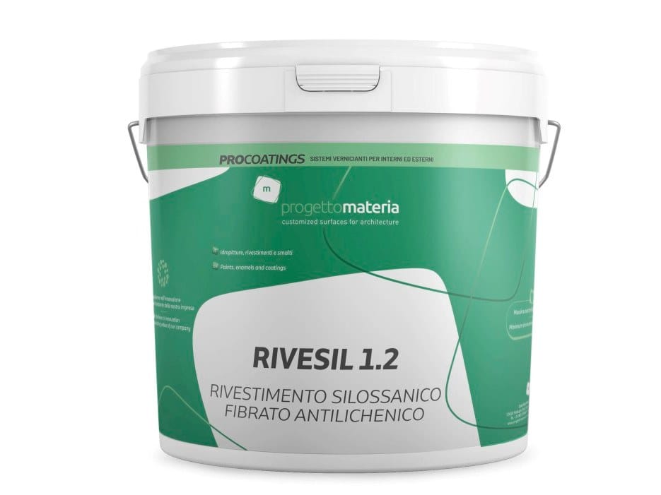 Антилихен фибрат силоксановое покрытие Progettomateria RIVESIL 1.2 ARCH-00070723 - Вид №1