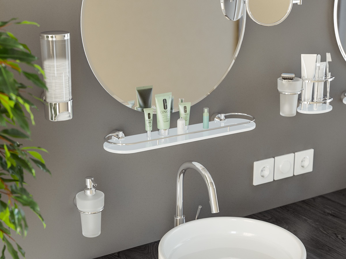 NOS 016 Полка с держателями 60 cm FBS Nostalgy - Вид №2