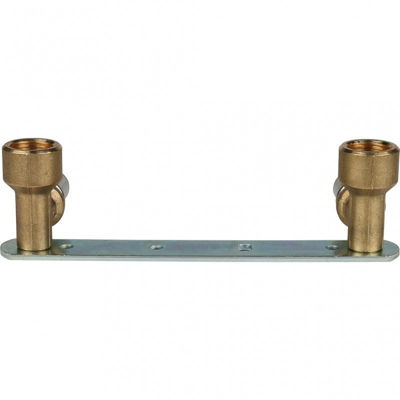 Водорозетка пресс STOUT 16х1/2" на монтажной планке SFP0013001216 - Вид №1