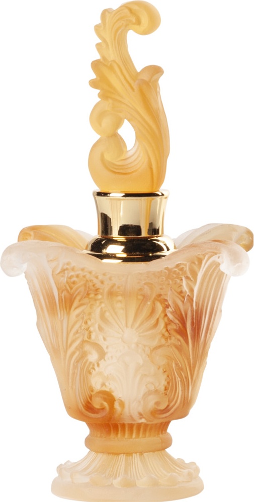 10636371 Cristal de Paris Флакон для духов Cristal de Paris 13см (янтарный) Хрусталь 