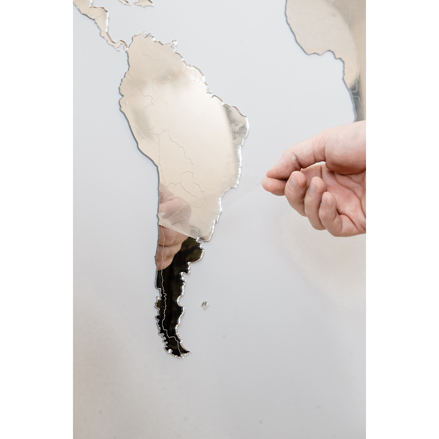 19-20 Карта-пазл зеркальная wall decoration exclusive 130х78 см Mimi  - Вид №4