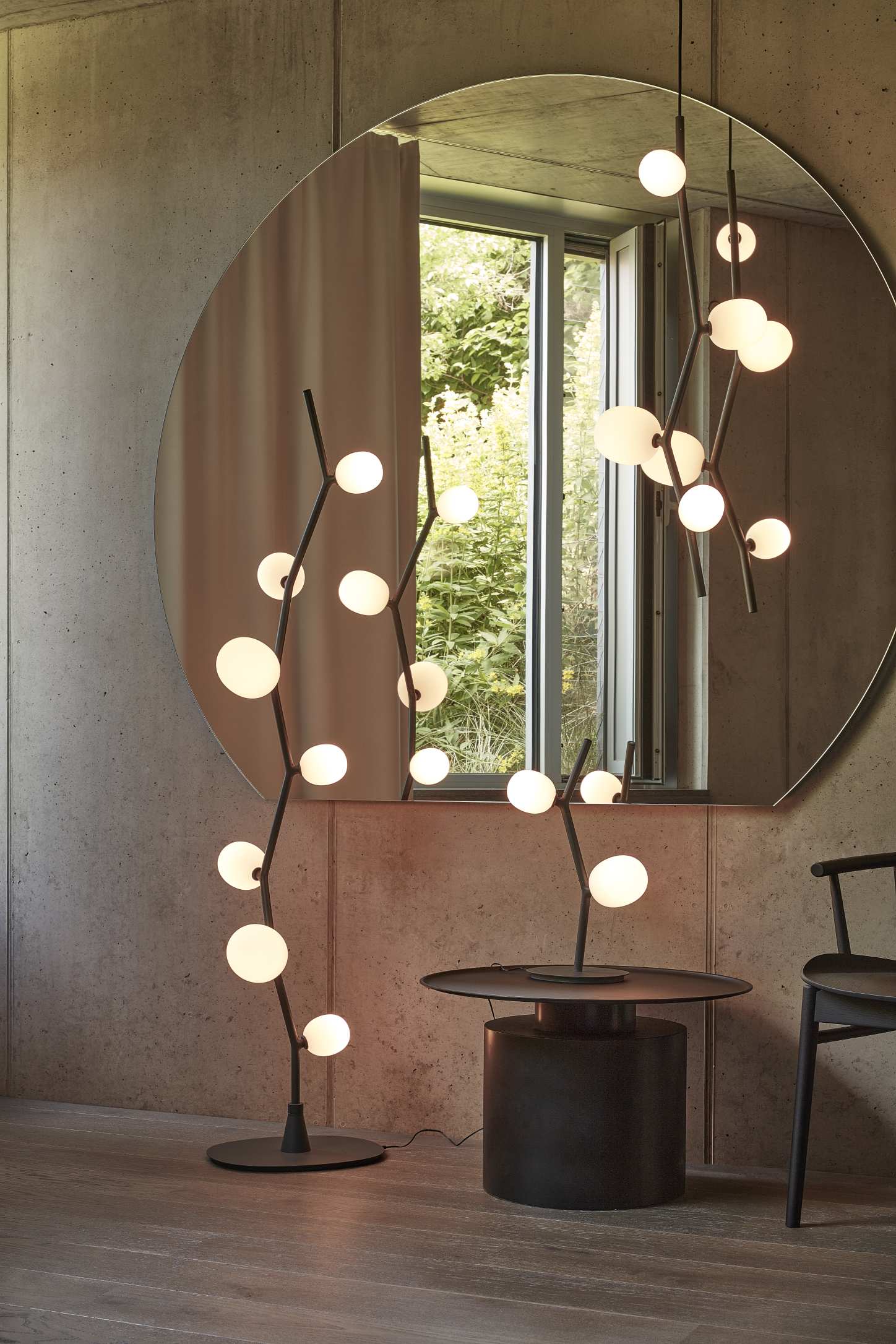 Настольная лампа из дутого стекла и металла BROKIS Ivy ARCH-00093093 - Вид №2