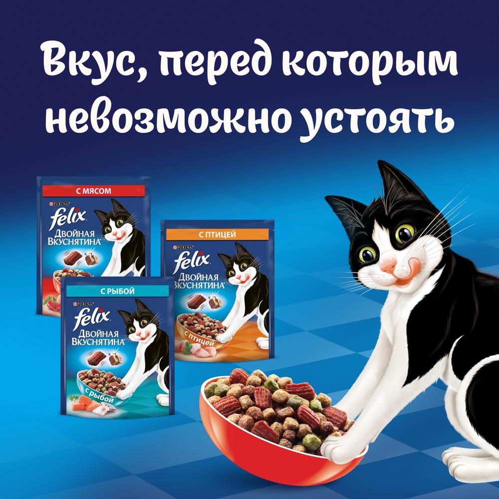 ПР0042239 Корм Двойная Вкуснятина с мясом, сух. 750 г FELIX  - Вид №2