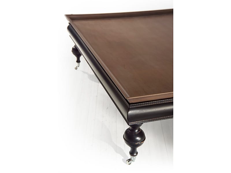 Низкий квадратный журнальный столик из массива дерева MARIONI ARCH-00148043 - Вид №2