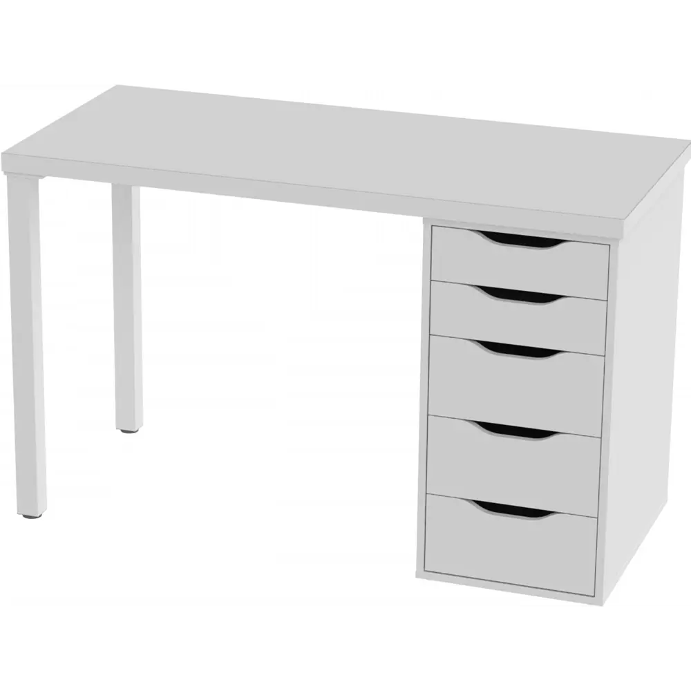 Письменный стол Santreyd Ингар с 5 ящиками - эргономичное рабочее пространство 89393056 STLM-1342605 - Вид №2