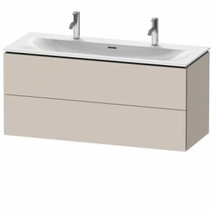 LC630909191 Тумбочка подвесная L-Cube #LC6309 1220 x 481 мм Серо-коричневый декор