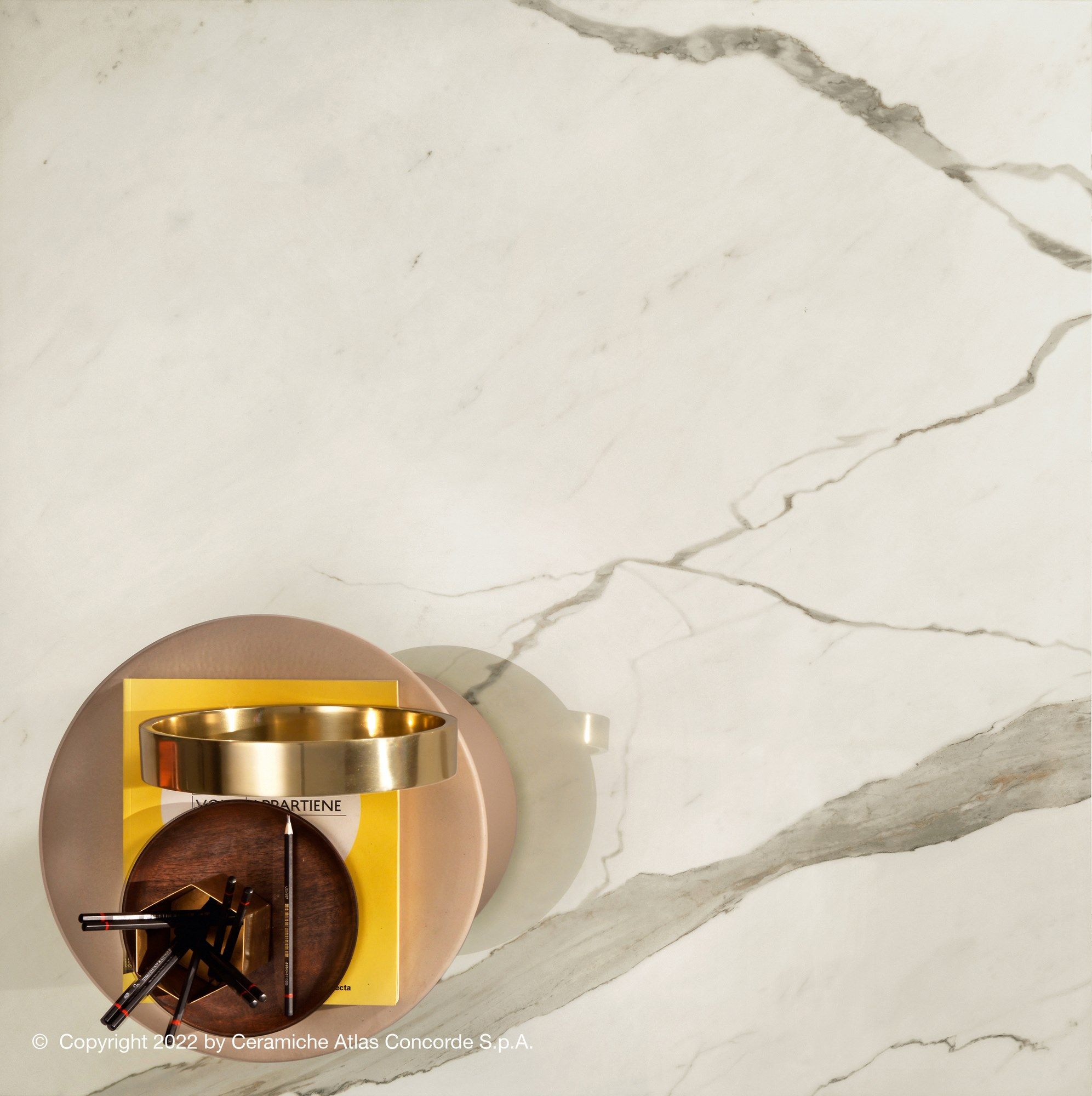 Пол / керамогранит с мраморным эффектом Atlas Concorde Marvel X ARCH-00046057 - Вид №36