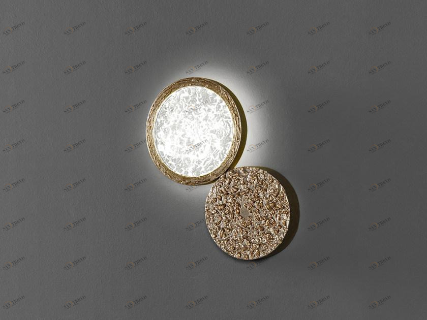 Serip Бронзовый светодиодный настенный светильник ручной работы Luna Ap1458