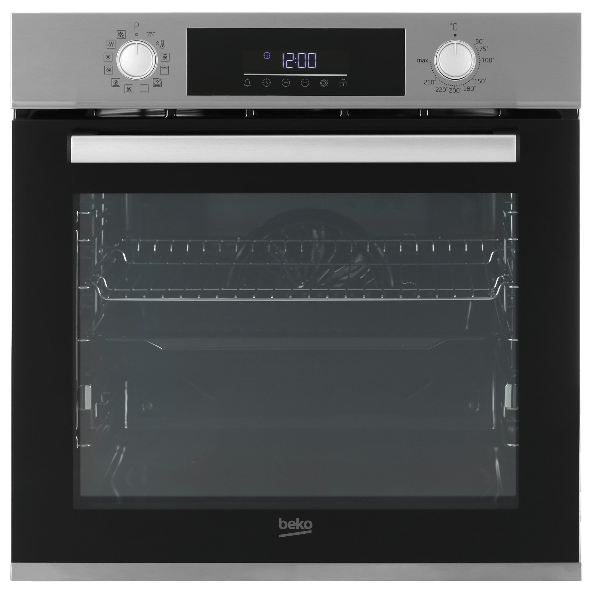9168806 Электрический духовой шкаф Beko BBIM12302X черный STDN-0021611