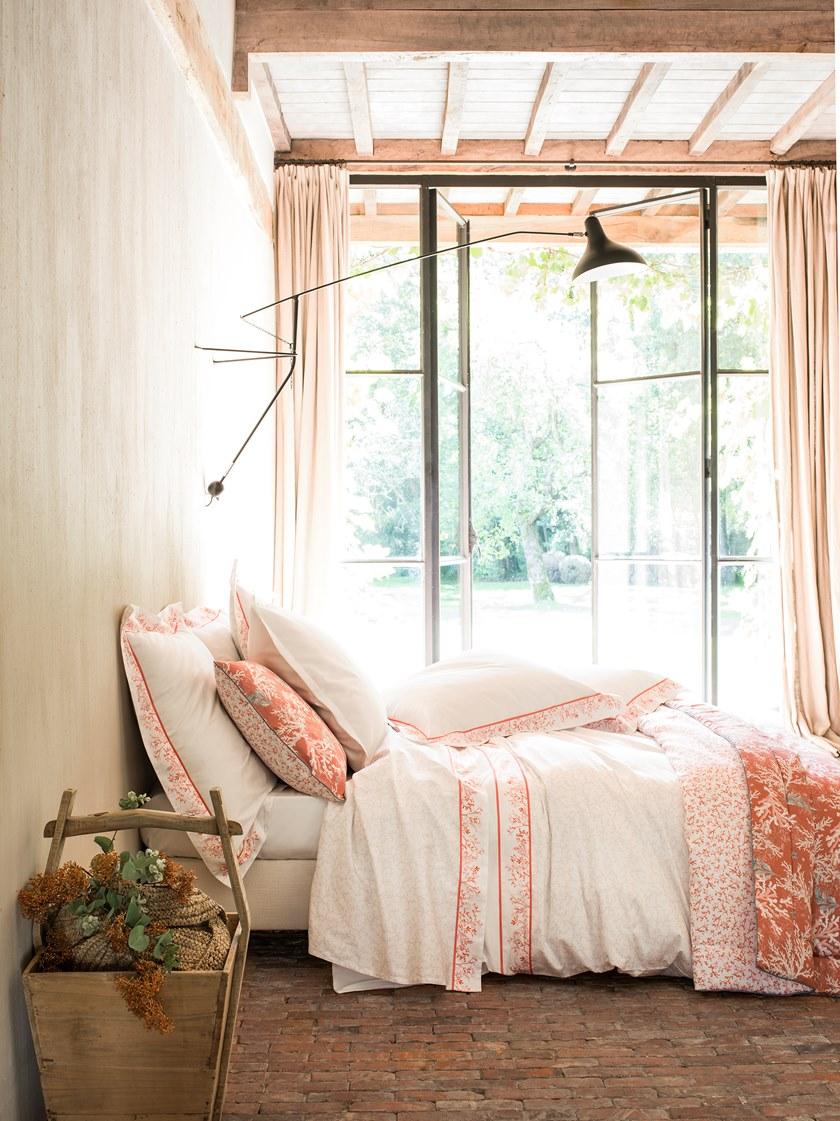 Alexandre Turpault Кровать из хлопка с рисунком и цветочными мотивами Zanzibar sun-id-1413573 - Вид №1