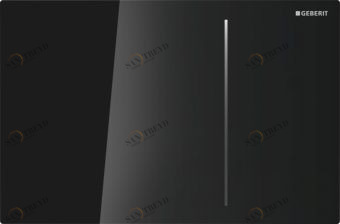 115.620.SJ.1 смывн.клавиша SIGMA70 (чёрн.стекло) Santreyd 