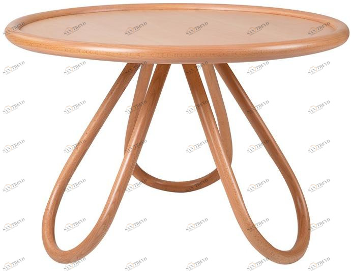 Wiener GTV Design Круглый деревянный журнальный столик Arch sun-id-1416789