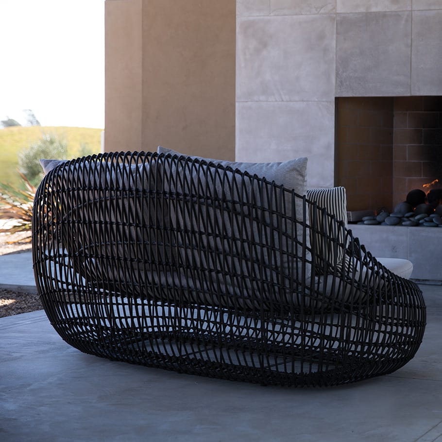 2-местный алюминиевый диван и JanusFiber™ JANUS et Cie Vino ARCH-00060051 - Вид №5