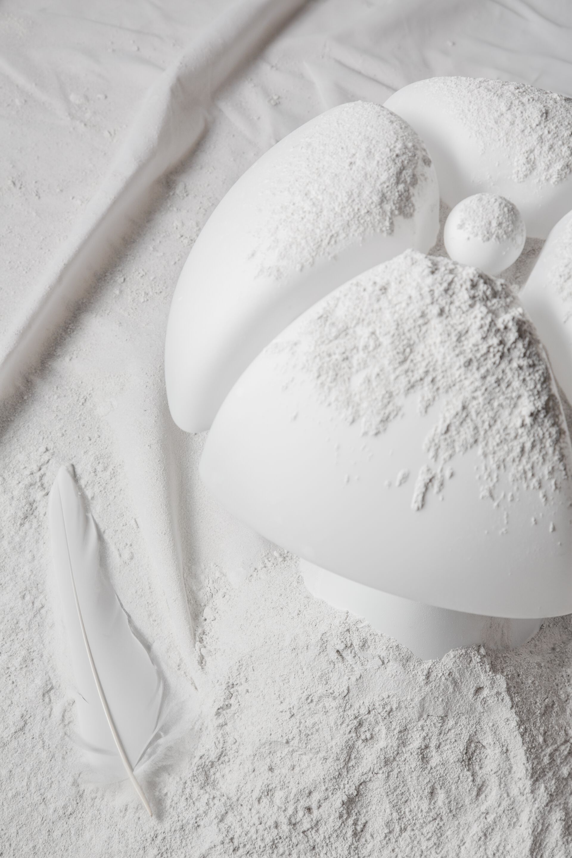 Стальная настольная лампа и метакрилатный абажур Martinelli Luce Летучая мышь ARCH-00126412 - Вид №1