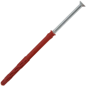 Дюбель фасадный Hilti HRD-С 10x140 мм нейлон/оцинкованная сталь цвет красный 4 шт.