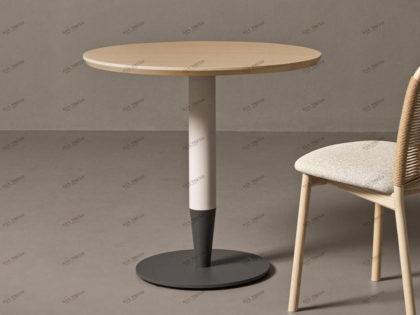 Very Wood Круглый деревянный стол  Crayon_in/crayon_out 