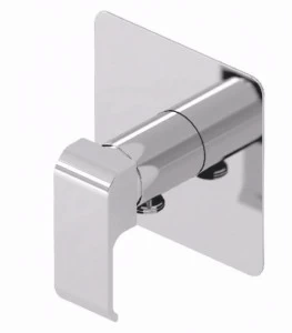 JUSTIME Смеситель для душа, однорычажный, из хромированной латуни, с тарелкой Dragon