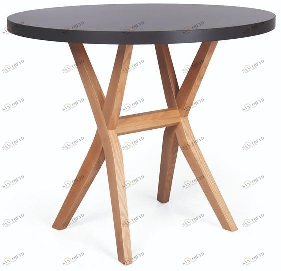 Fenabel Круглый обеденный стол из дерева Duo Md.1656