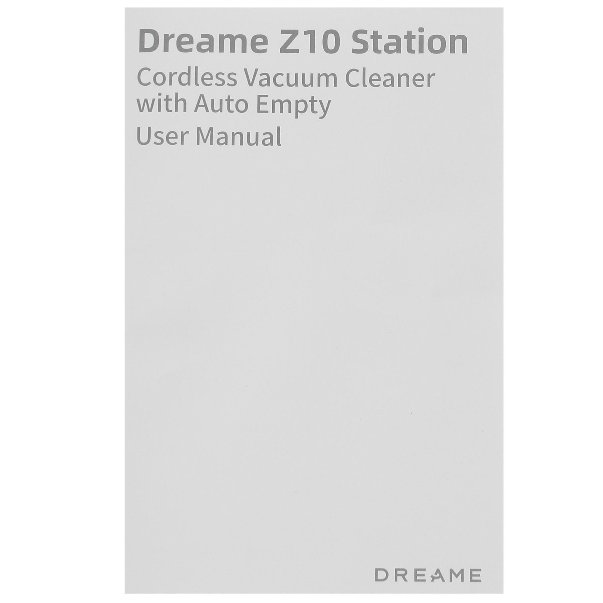 5439248 Пылесос  вертикальный  Dreame Z10 Station  серый STDN-0028572 - Вид №18