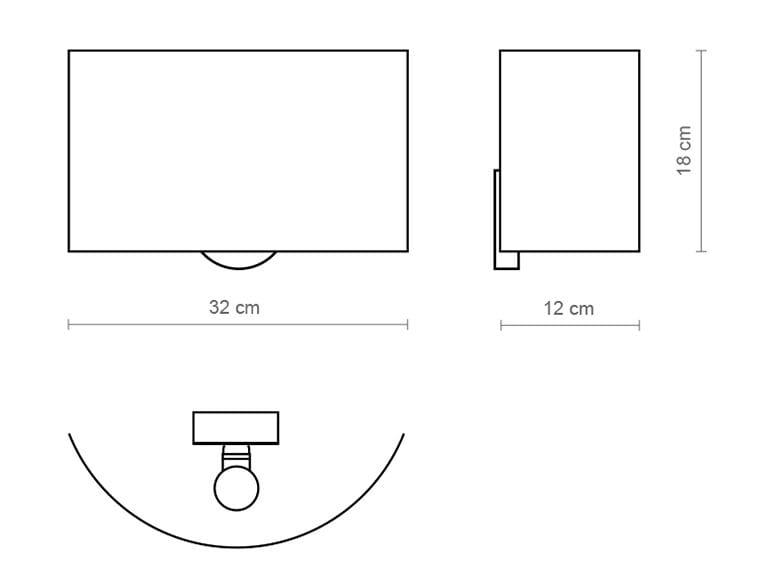 Ткань светодиодный настенный светильник luxcambra CORBA A ARCH-00073819 - Вид №1