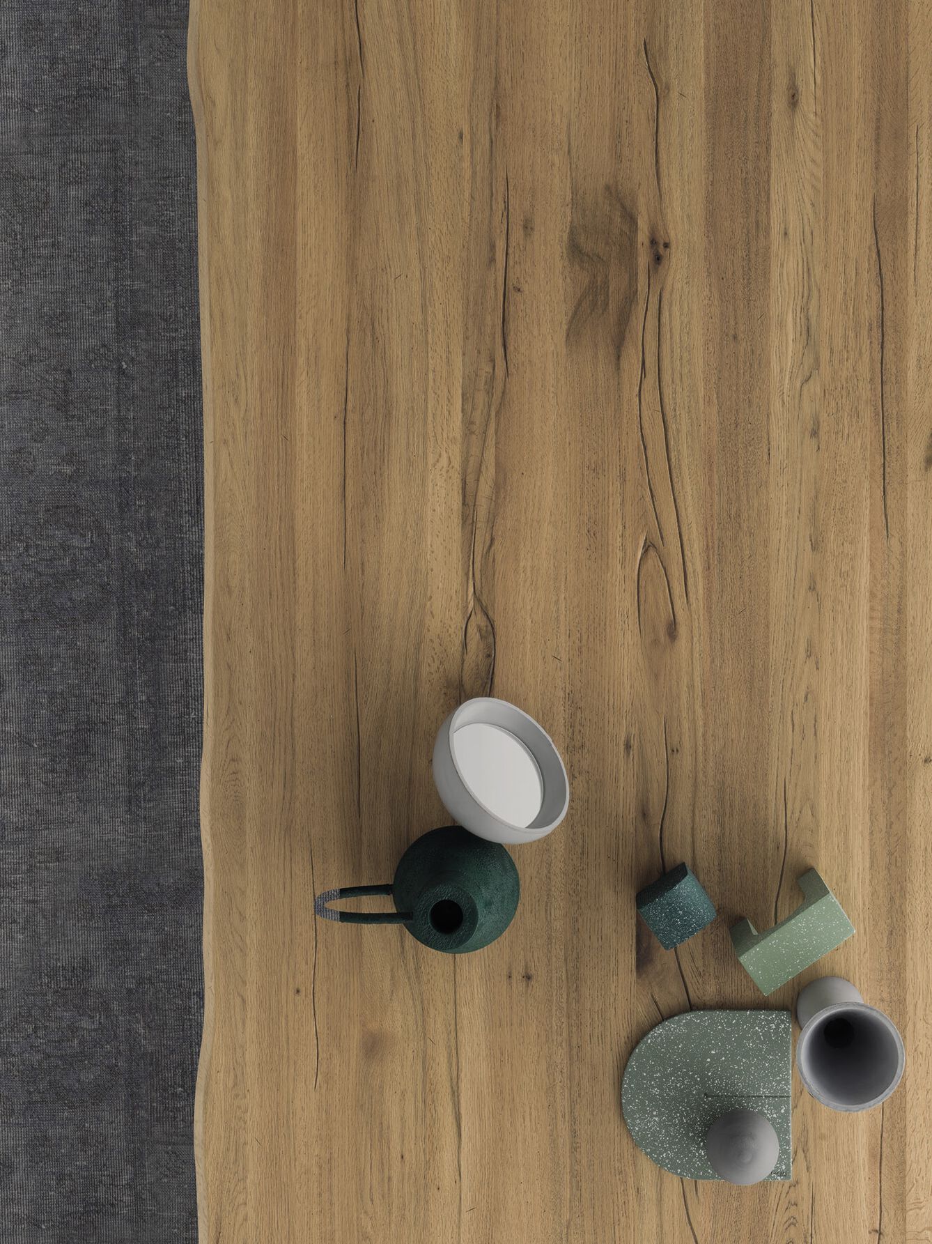 Прямоугольная столешница из дуба Devina Nais Free ARCH-00052783 - Вид №1