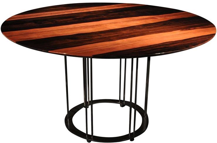 Garbarino Круглый обеденный стол Aureola Aur d110  - Вид №1