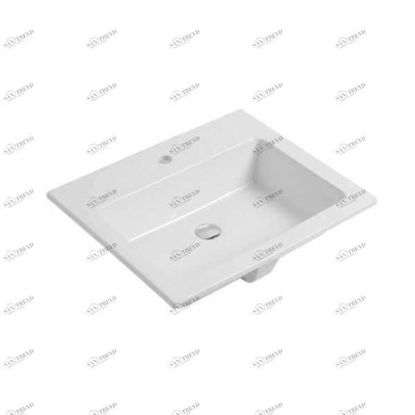 493003 Накладная раковина под столешницу  овальная Olympia Ceramica 