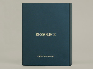 Декоративная краска на основе мелкой известковой штукатурки