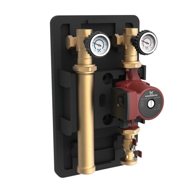 Насосная группа HEATMIX Grundfos D25 UPS 60 без смесителя с насосом 99309064