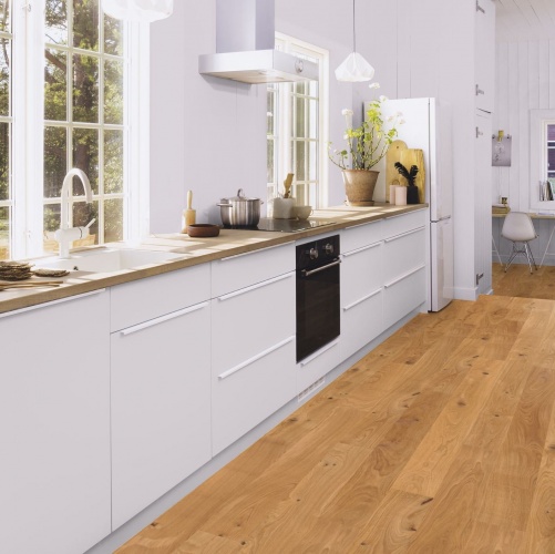 Массивная доска Boen Solid Plank Traditional 162 Live Natural Дуб Рустик (Гладкая) 800-2220х162 мм EICB4KWD - Вид №2