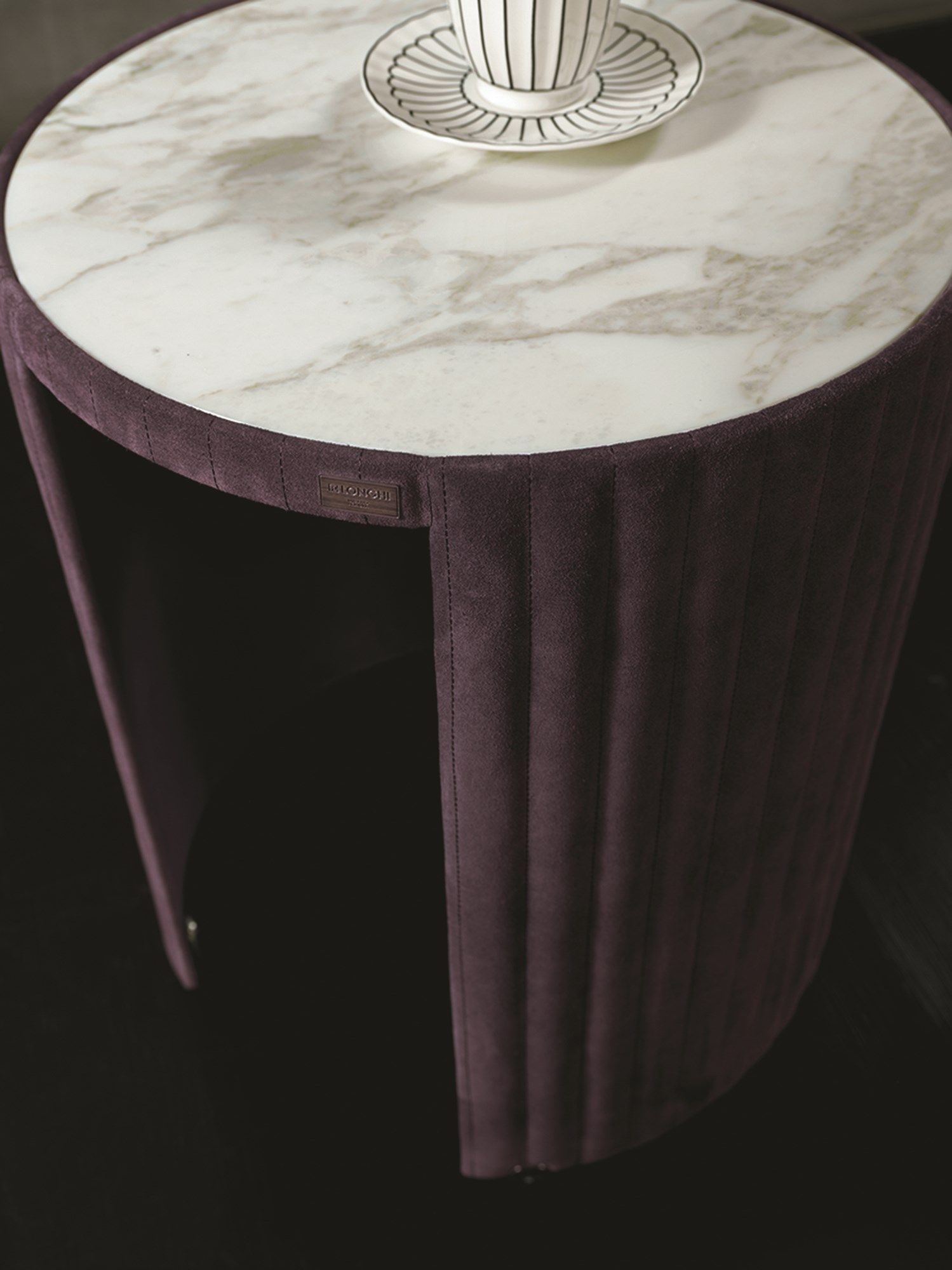Круглый мраморный журнальный столик Longhi Loveluxe ARCH-00083129 - Вид №5