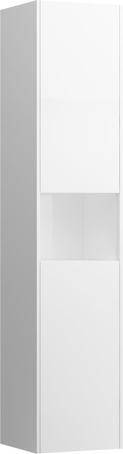 H4027011109991 Шкафчик высокий - левый с 2 дверцами и открытой полкой LAUFEN PRO