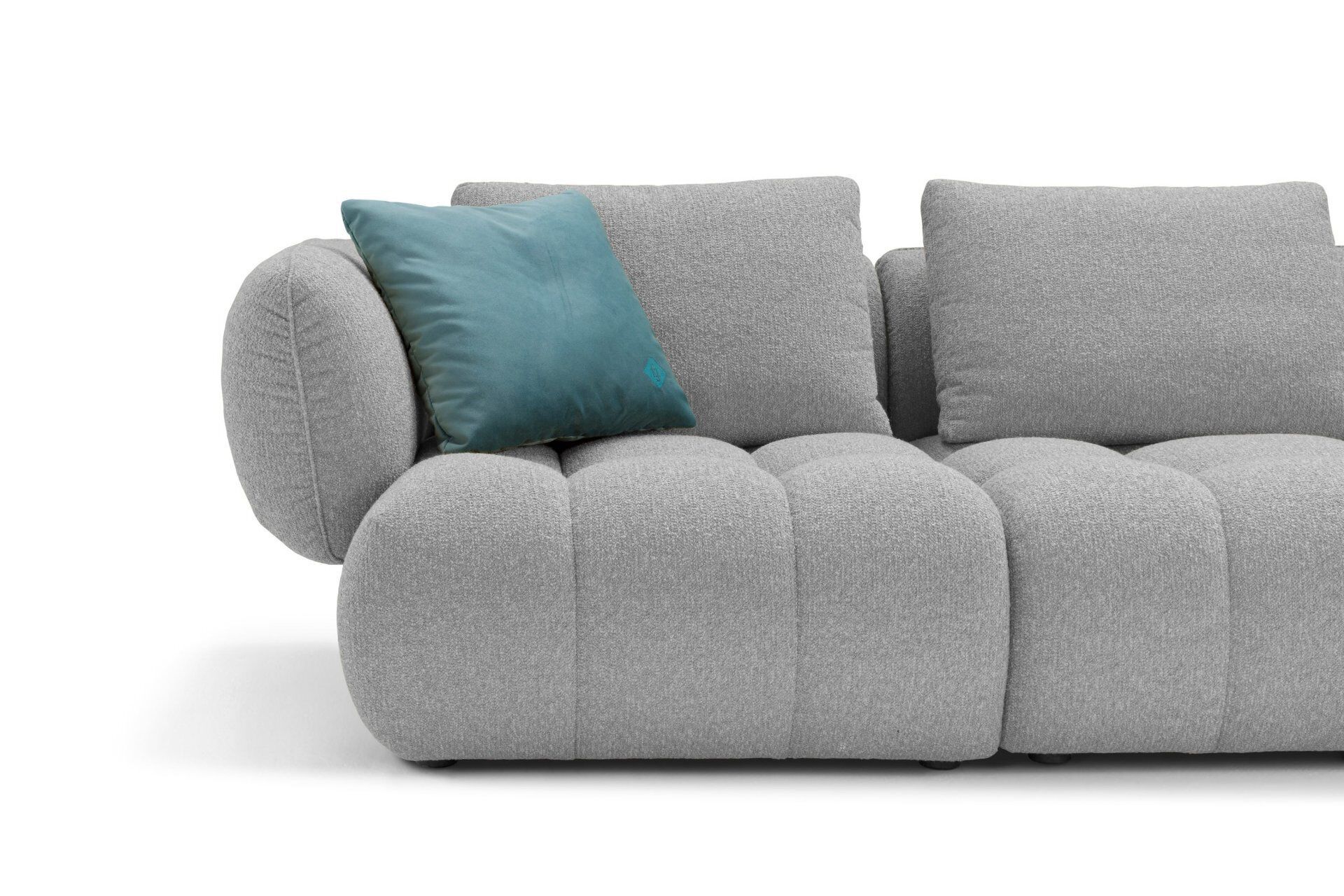 Угловой диван из ткани Sofanella море ARCH-00116504 - Вид №1