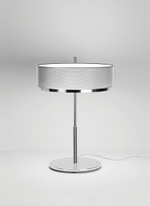 086201 Настольная лампа Iris белая Estiluz Miris