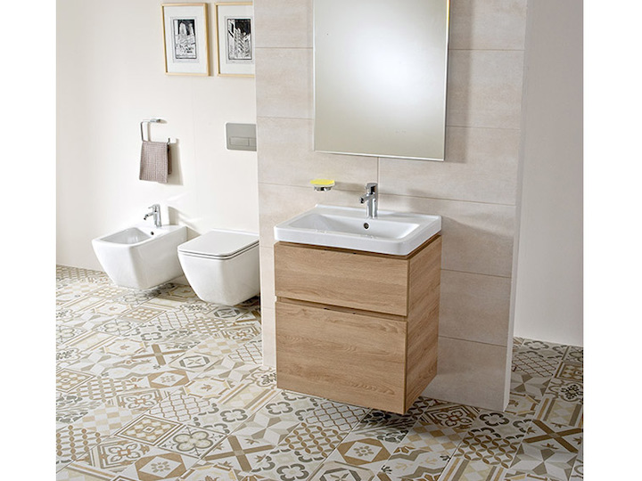 JIKA Тумба под раковину, для ванной H40J423 Cubito Pure  - Вид №6