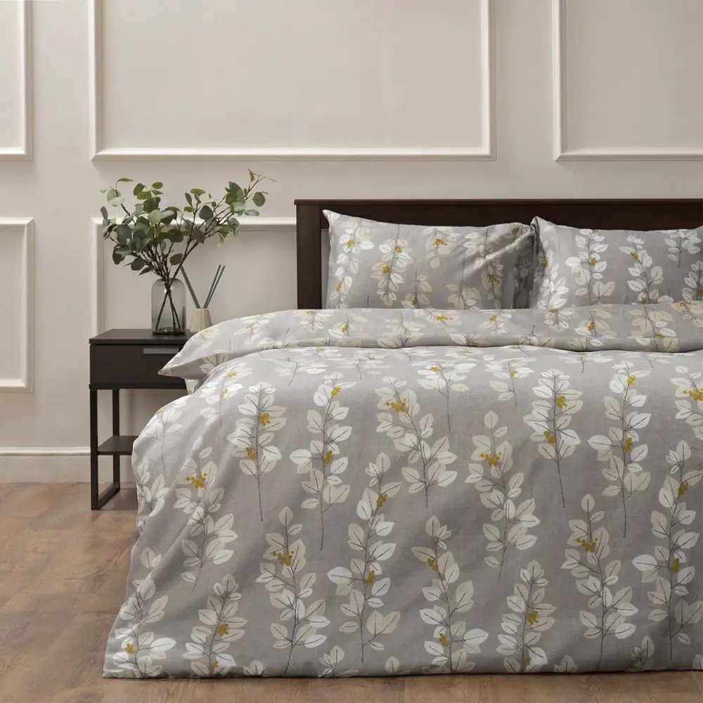 Комплект постельного белья Eclair Полихром полисатин янтарь 89396257 STLM-1434779 - Вид №3