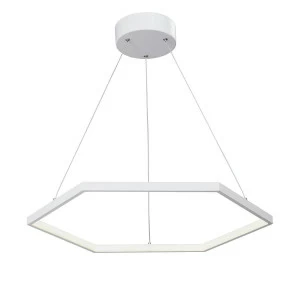 Подвесная светодиодная люстра Vitaluce V4605-0/1S VITALUCE ДИЗАЙНЕРСКИЕ 328695 Белый