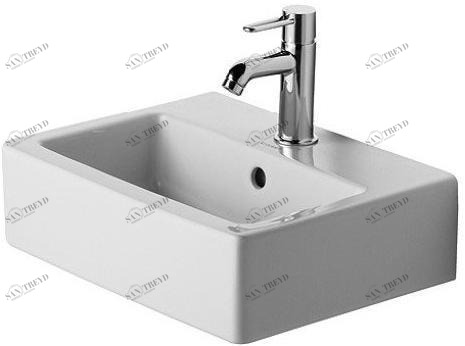 070445 Накладная раковина на столешницу  овальная Duravit Vero